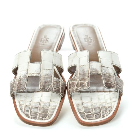 hermes himalayan oran sandal|hermes oran sandals men.